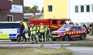 Man kills female student with sword at Swedish school