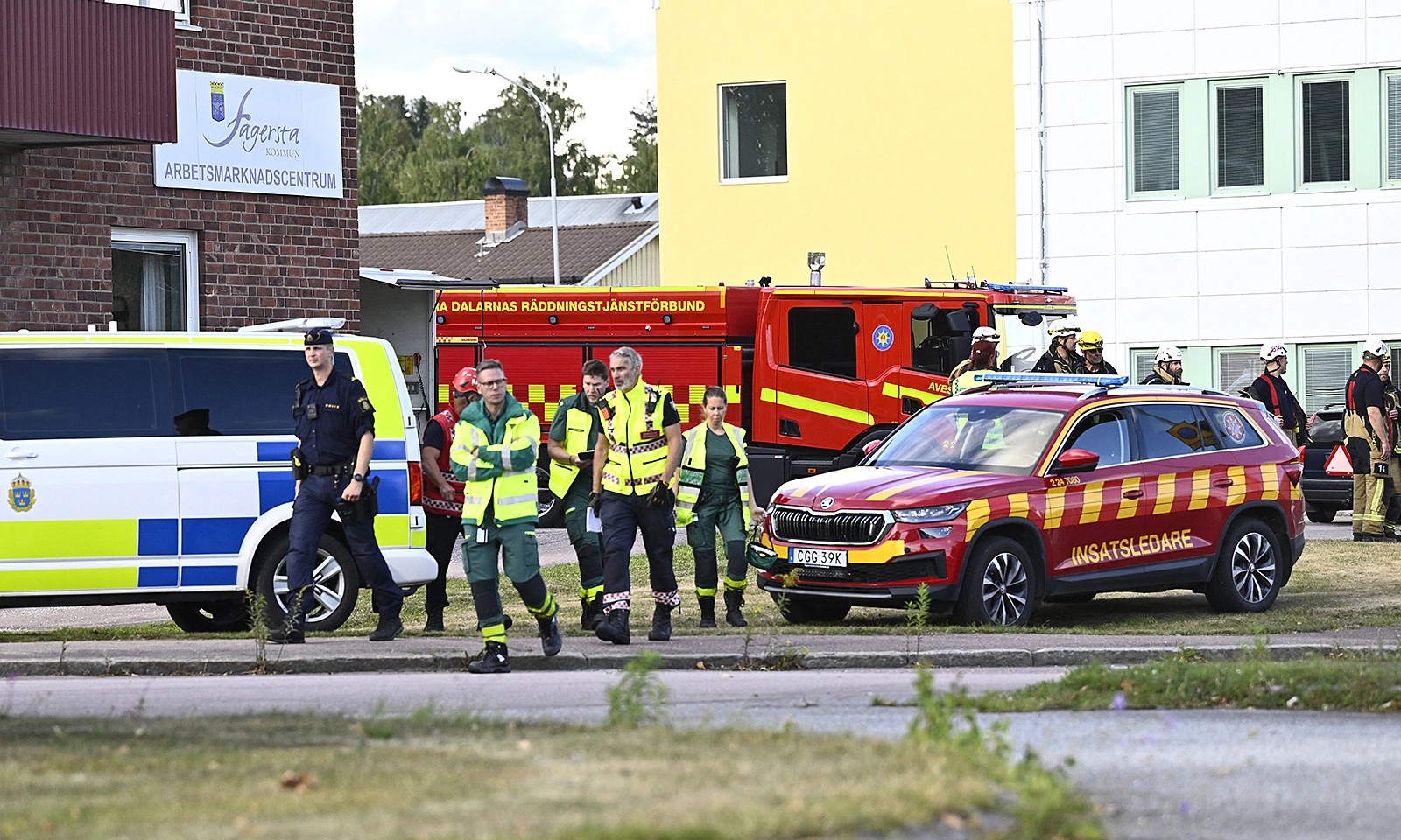 Man kills female student with sword at Swedish school