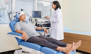How transcranial magnetic stimulation is used after stroke