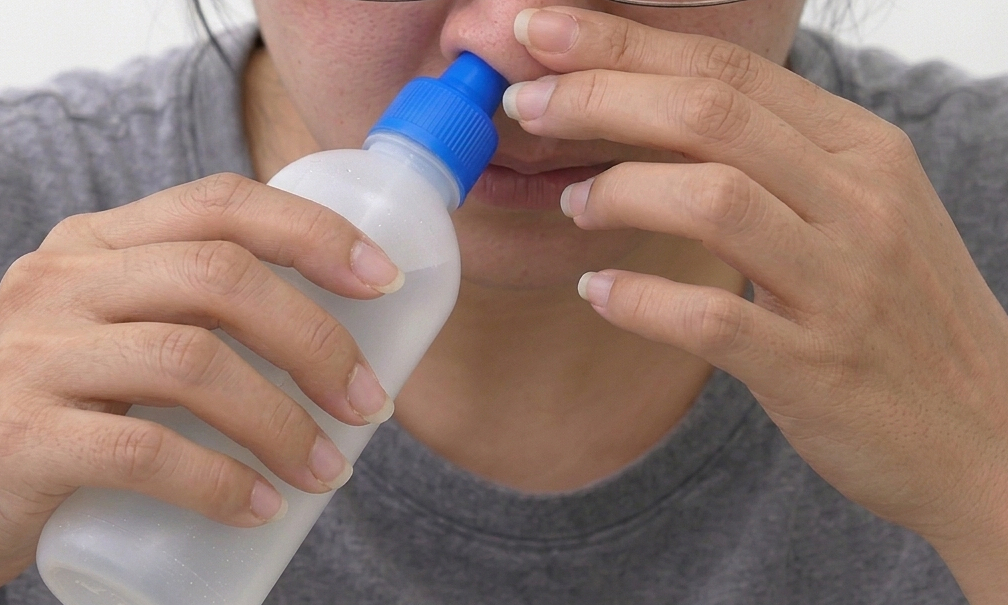 Can saline nasal rinse reduce allergic rhinitis inflammation?