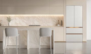 Home appliances designed as interior pieces