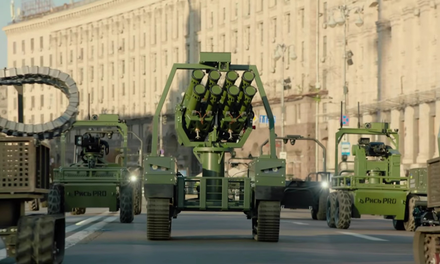 Ukraine hosts world's first drone parade