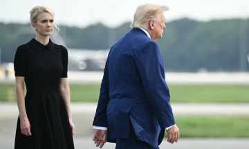 The blonde aide's unconditional support for Trump