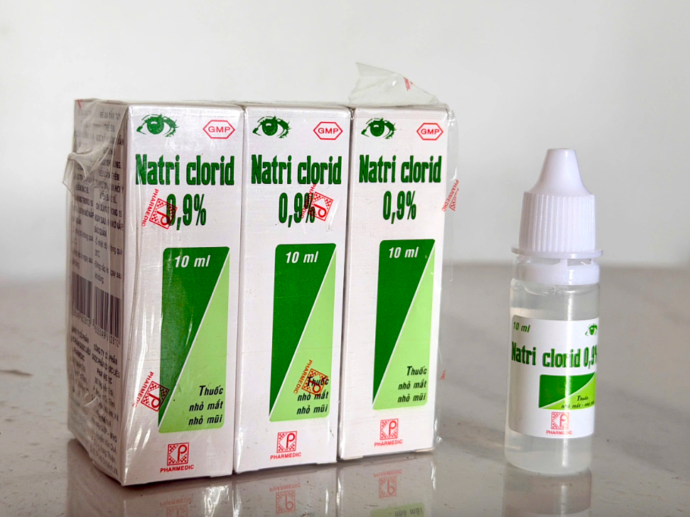 Pharmedic fined over substandard sodium chloride 0.9% eye drops