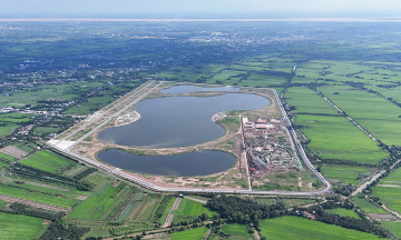 Mekong Delta's third largest freshwater reservoir takes shape