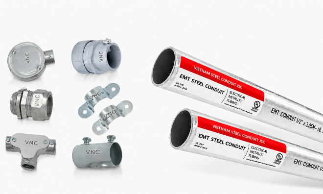 Vietconduit EMT conduit achieves US UL standard, expanding options for contractors