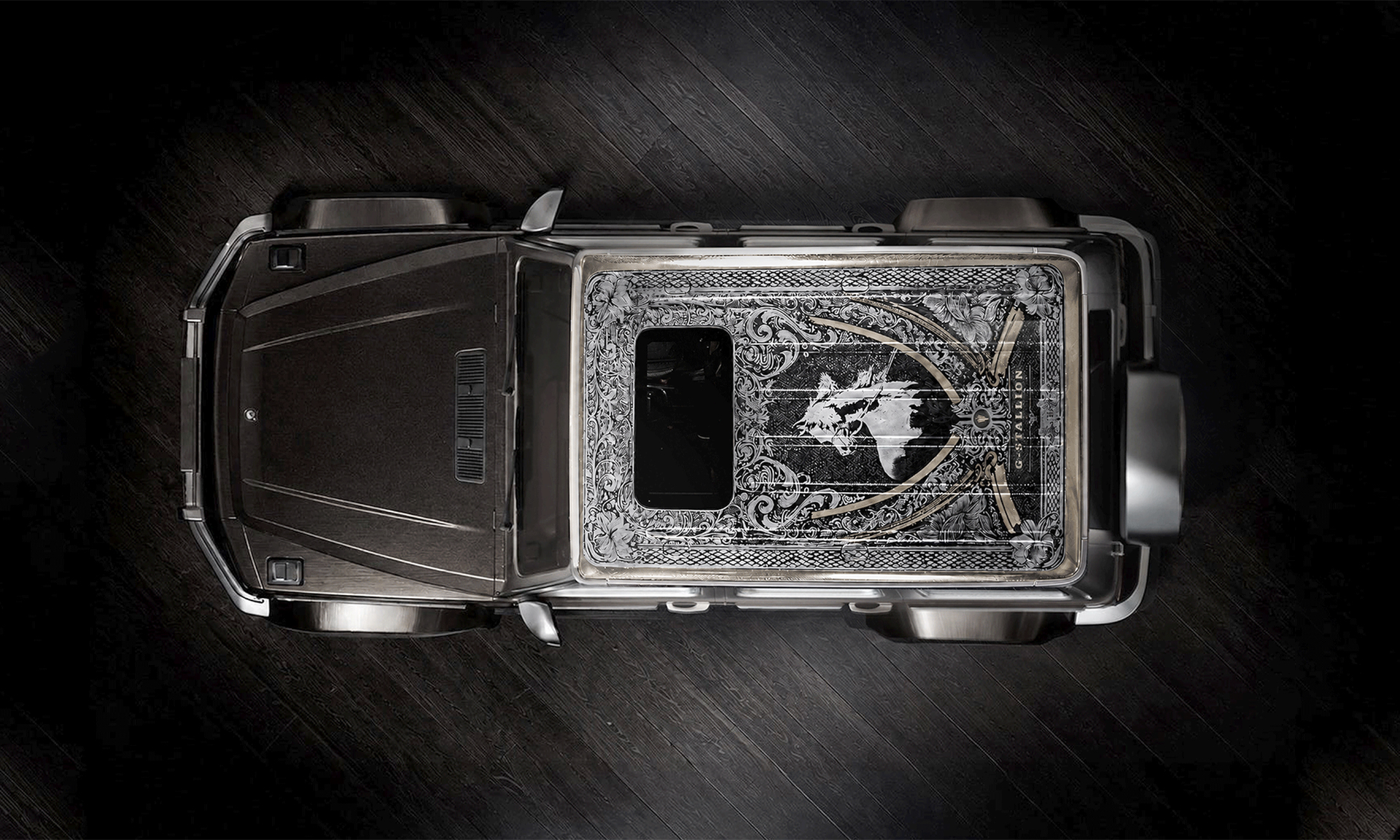 Unique Mercedes G-class custom car priced at 3.5 million USD