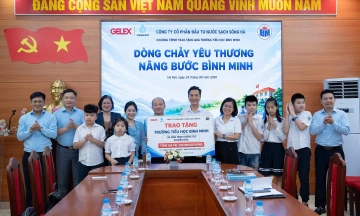 Viwasupco donates educational equipment for special needs education model