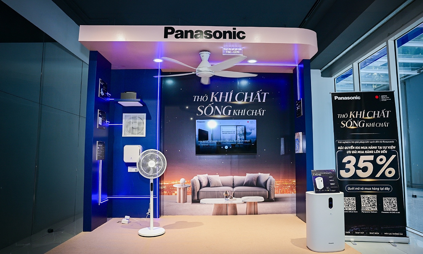 Panasonic's ecosystem elevates indoor air quality