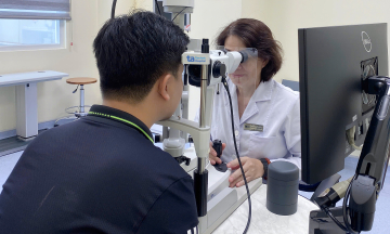 Father and son both diagnosed with glaucoma