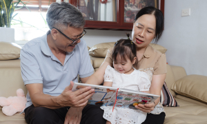 A pillar of support in three-generation families