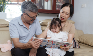 A pillar of support in three-generation families