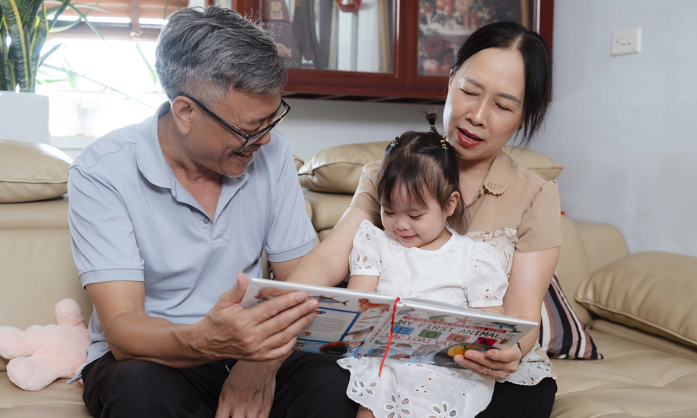 A pillar of support in three-generation families