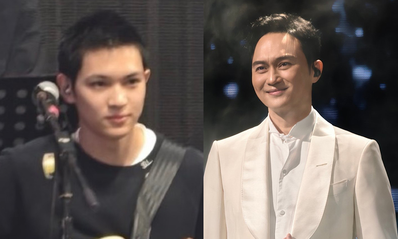 Julian Cheung performs with 20-year-old son for the first time