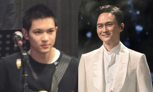 Julian Cheung performs with 20-year-old son for the first time