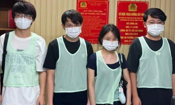 Chinese group rented apartment in TP HCM for online fraud
