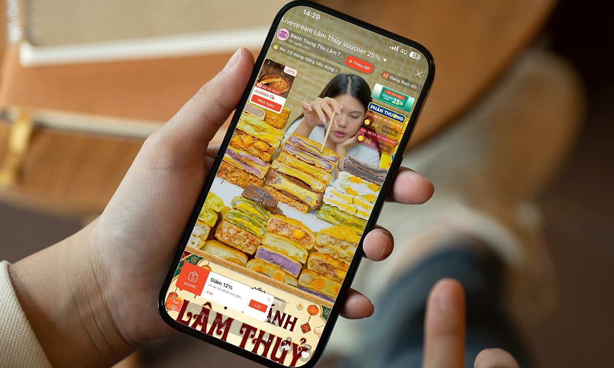 Purchasing power for Mid-Autumn Festival products on Shopee increased by nearly 50%