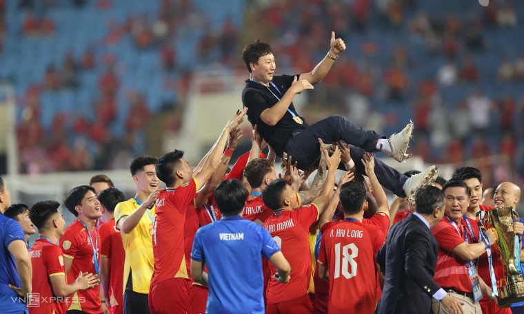 Coach Kim Sang-sik shares journey to ASEAN Cup 2026 championship