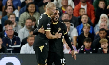 Haaland, Cherki lead Man City to dominant premier league victory