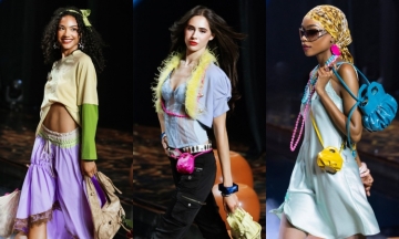 Y2K fashion on the Miss World runway