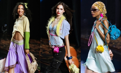 Y2K fashion on the Miss World runway