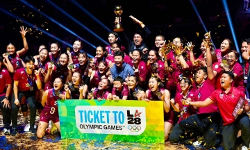 Thailand women's volleyball team wins Asian Championship, secures first Olympic berth