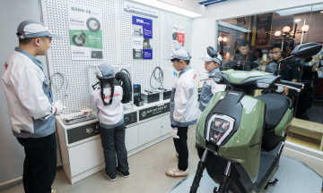 Honda Vietnam launches electric motorcycle technology experience center