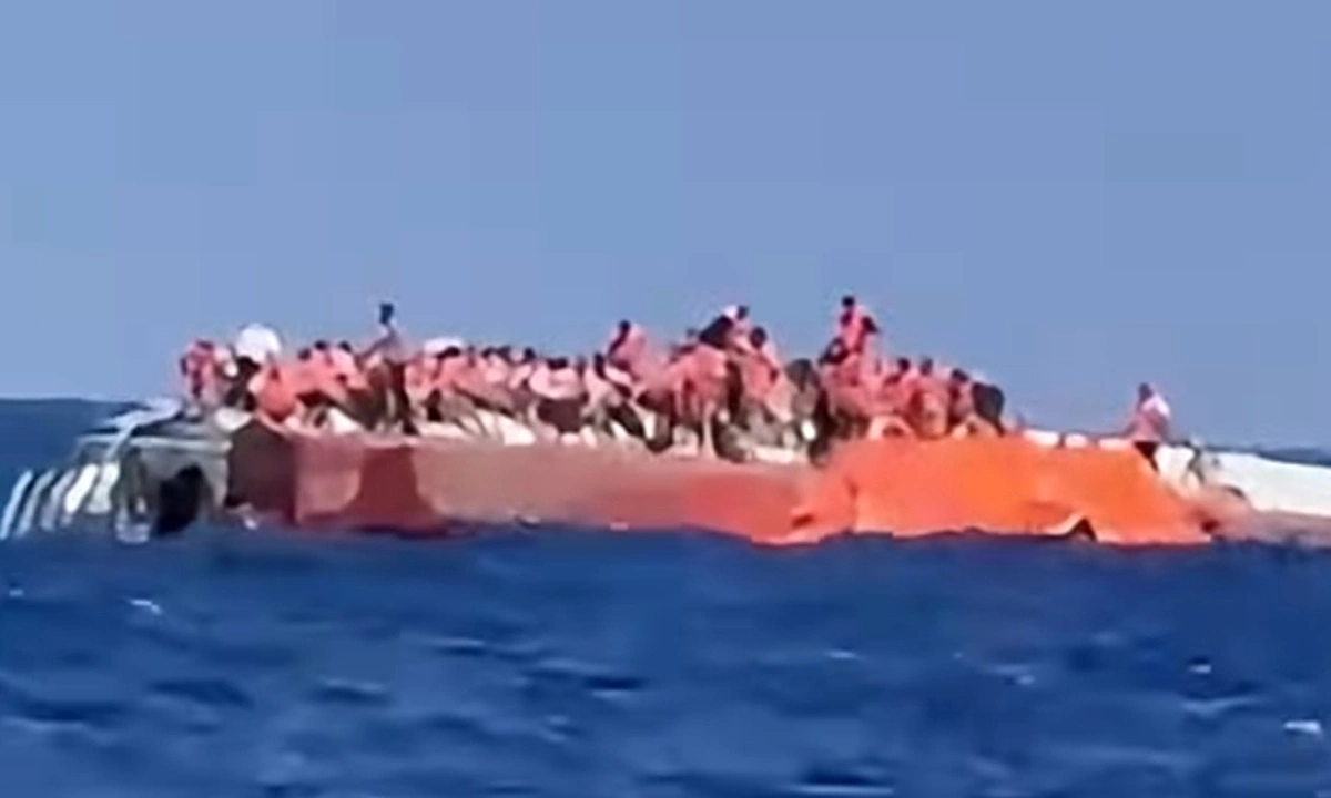 Ferry carrying about 260 passengers capsizes off Cyprus