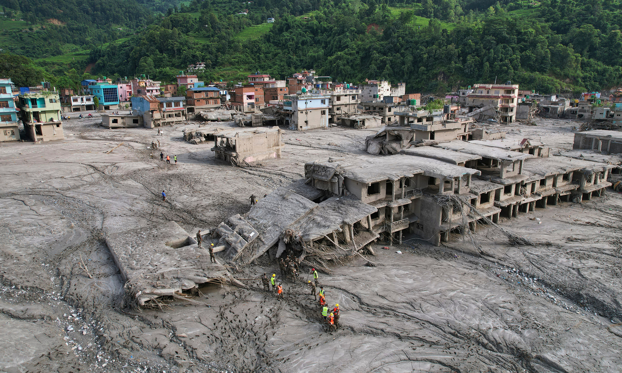 Girl's miraculous survival after Nepal flash flood