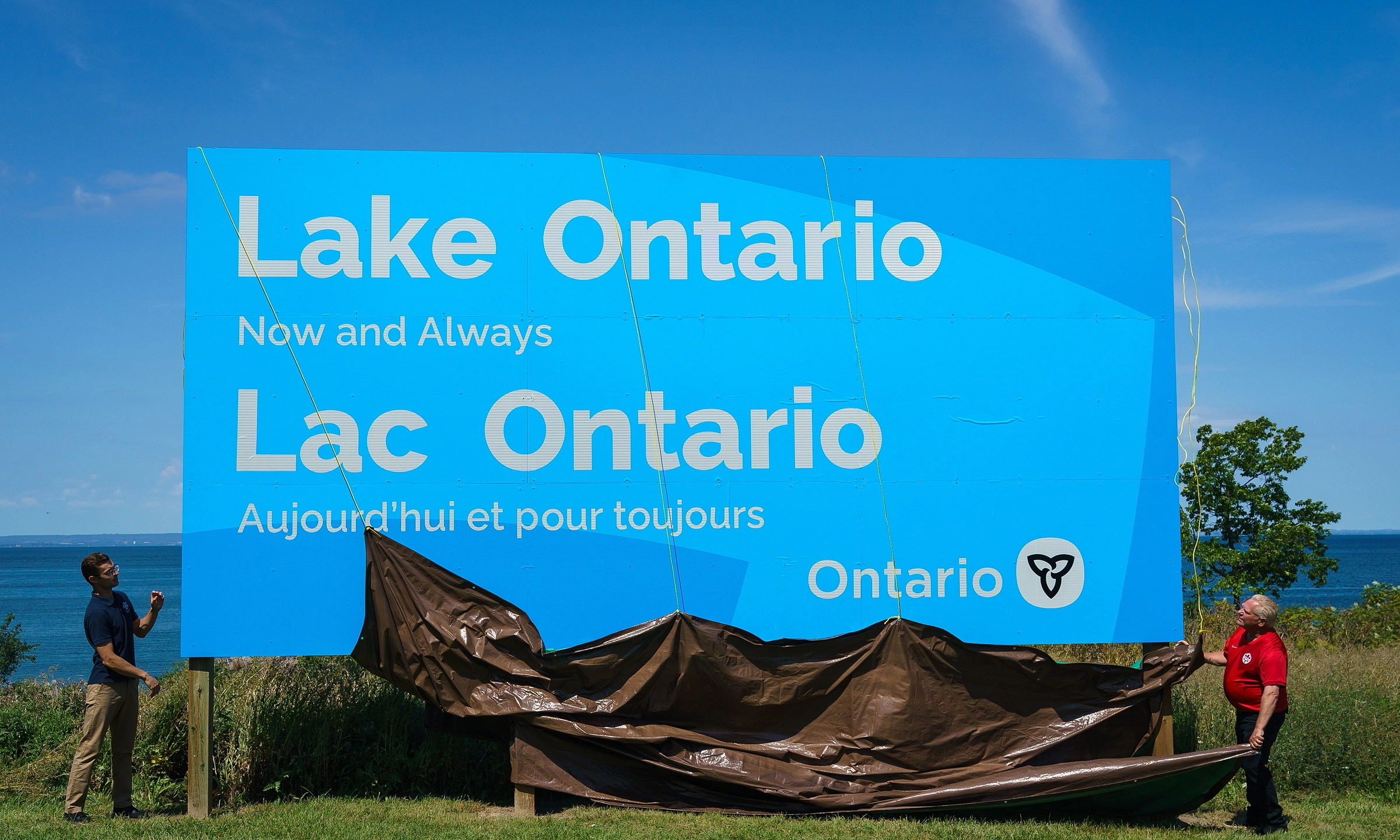 Ontario premier responds to Trump's order to rename border lake