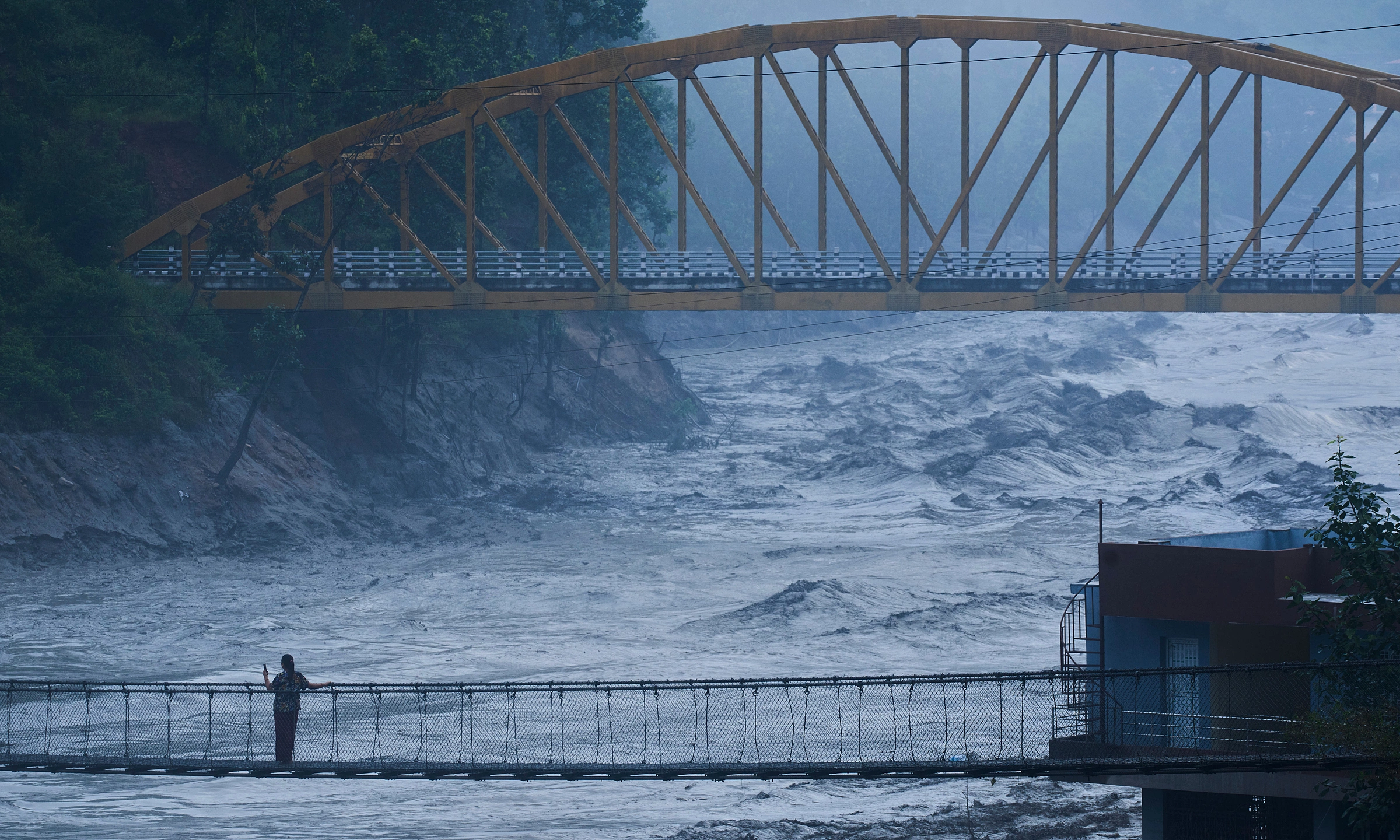 Nepal warns of cascading flood risk
