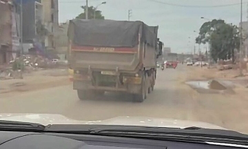 First white-plate vehicle fined for commercial goods transport