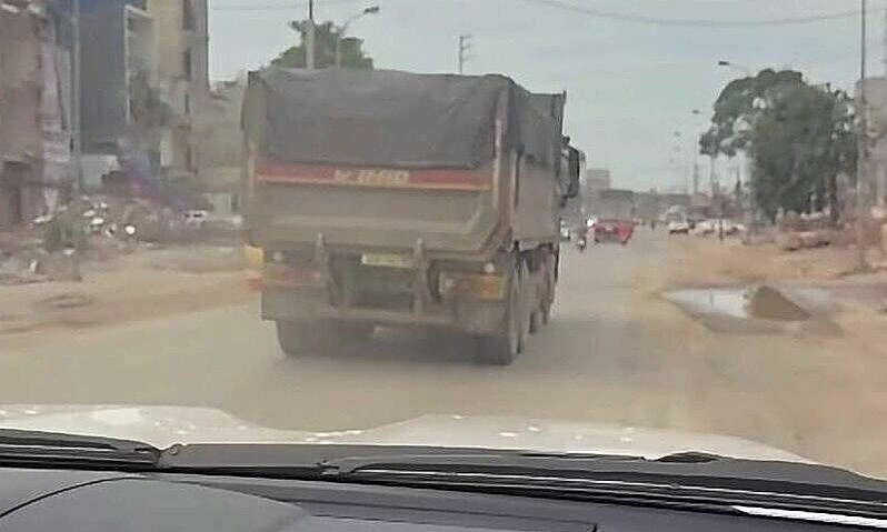 First white-plate vehicle fined for commercial goods transport