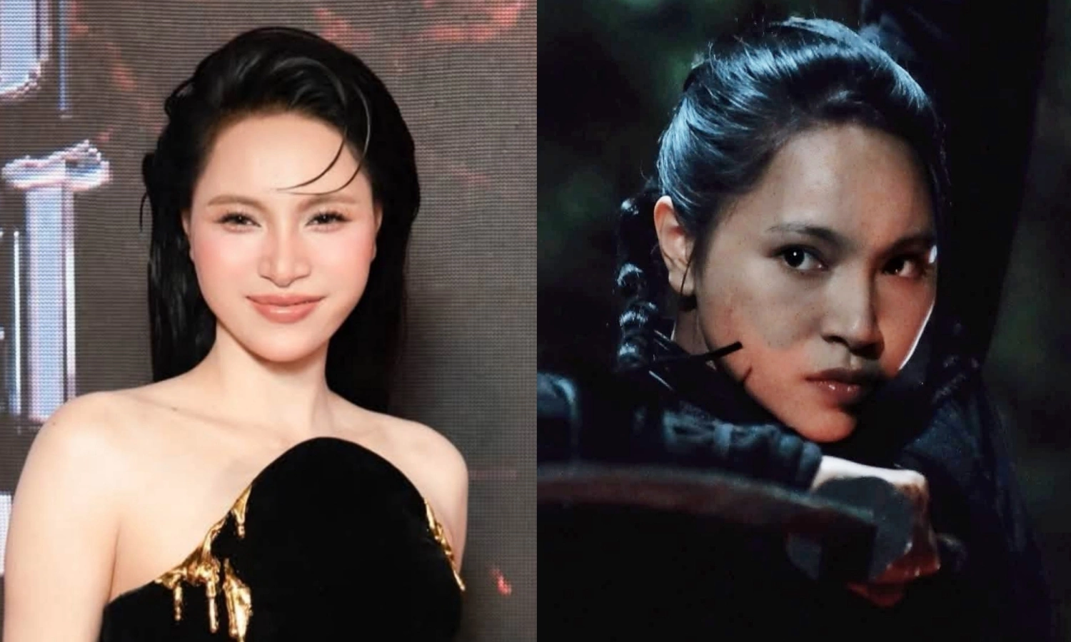 The captivating physique of the beauty playing an assassin in 'Ho linh trang si'