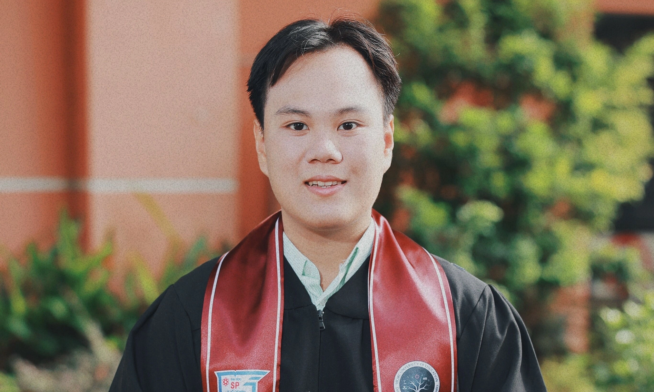 Math education valedictorian's journey shaped by his tailor father