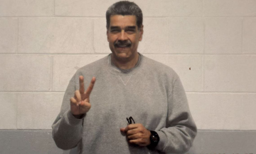 First photos of Maduro in US detention