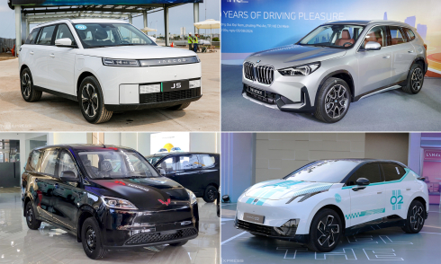 A series of new cars launched for Vietnamese customers in august
