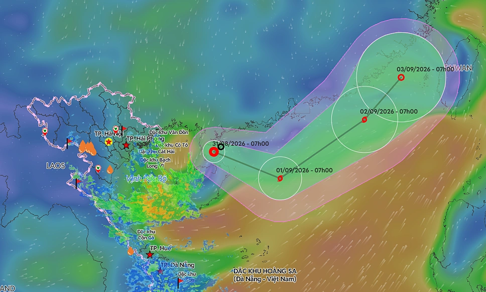 Saudel remnants strengthen into tropical depression in South China Sea
