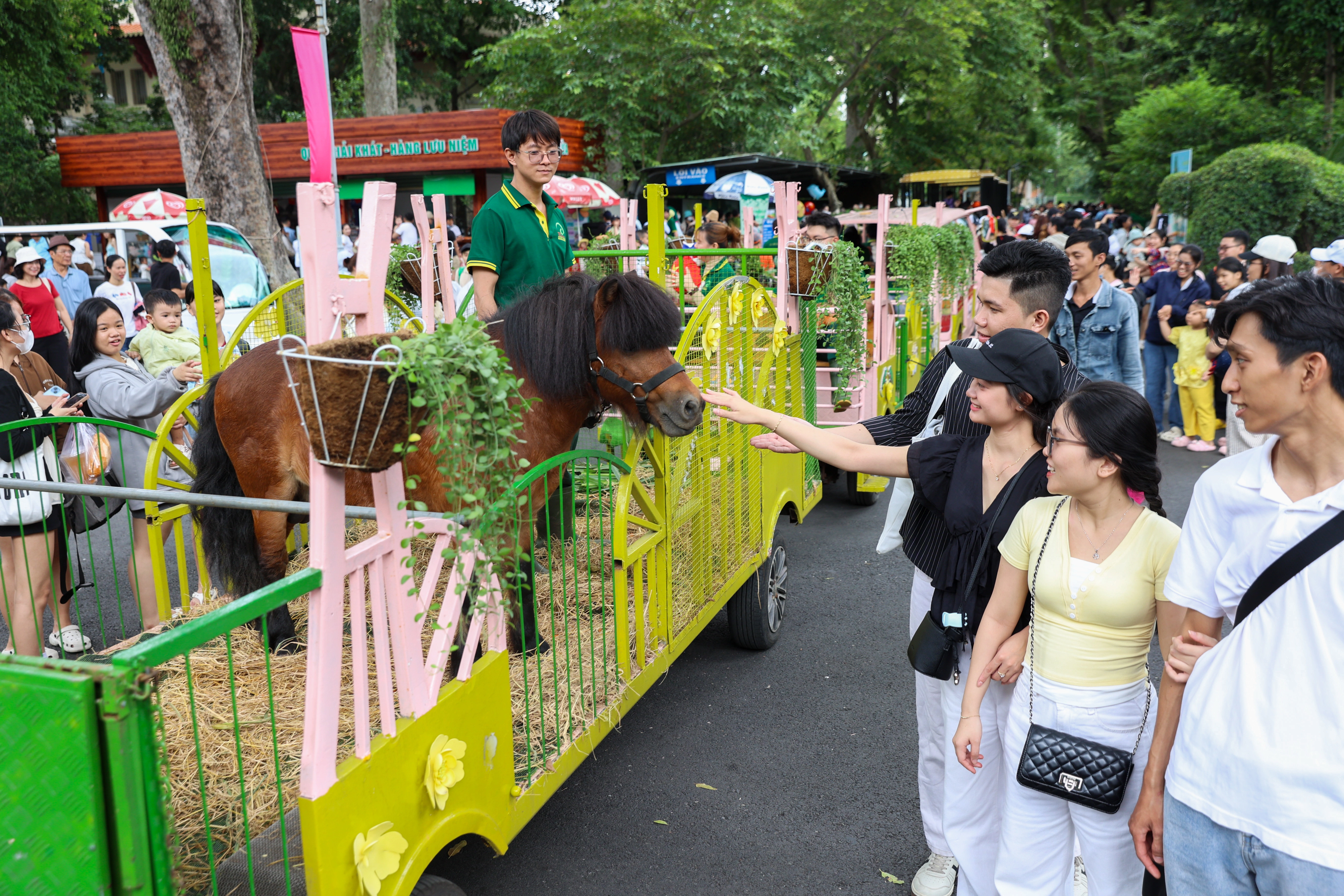 Tens of thousands flock to Saigon Zoo for animal parade
