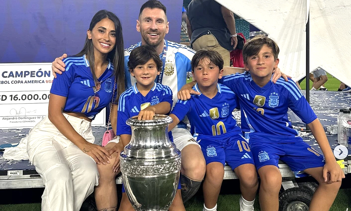 Messi's wife's heartfelt letter to him on his retirement from the Argentina national team