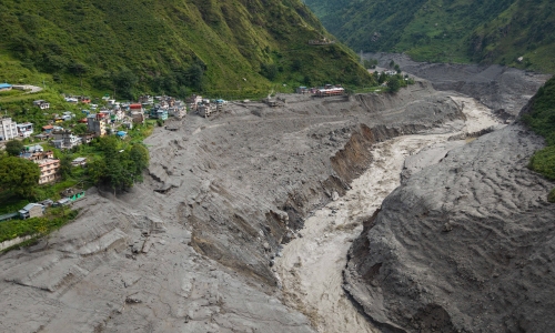 Nepal prime minister calls for climate action after flash flood disaster