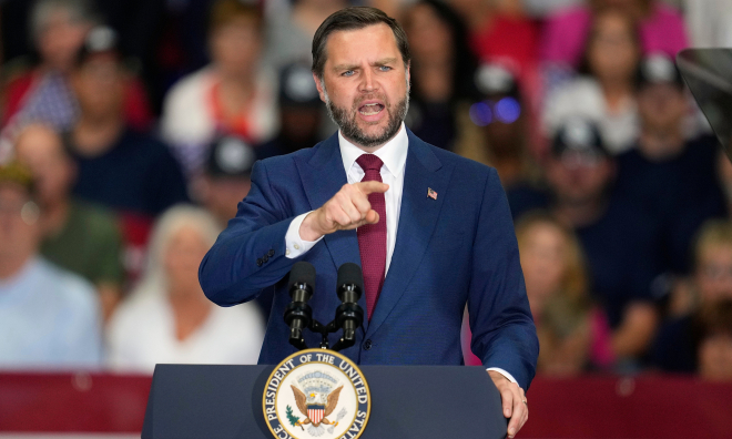 US vice president furious with democratic candidate over wife's mention