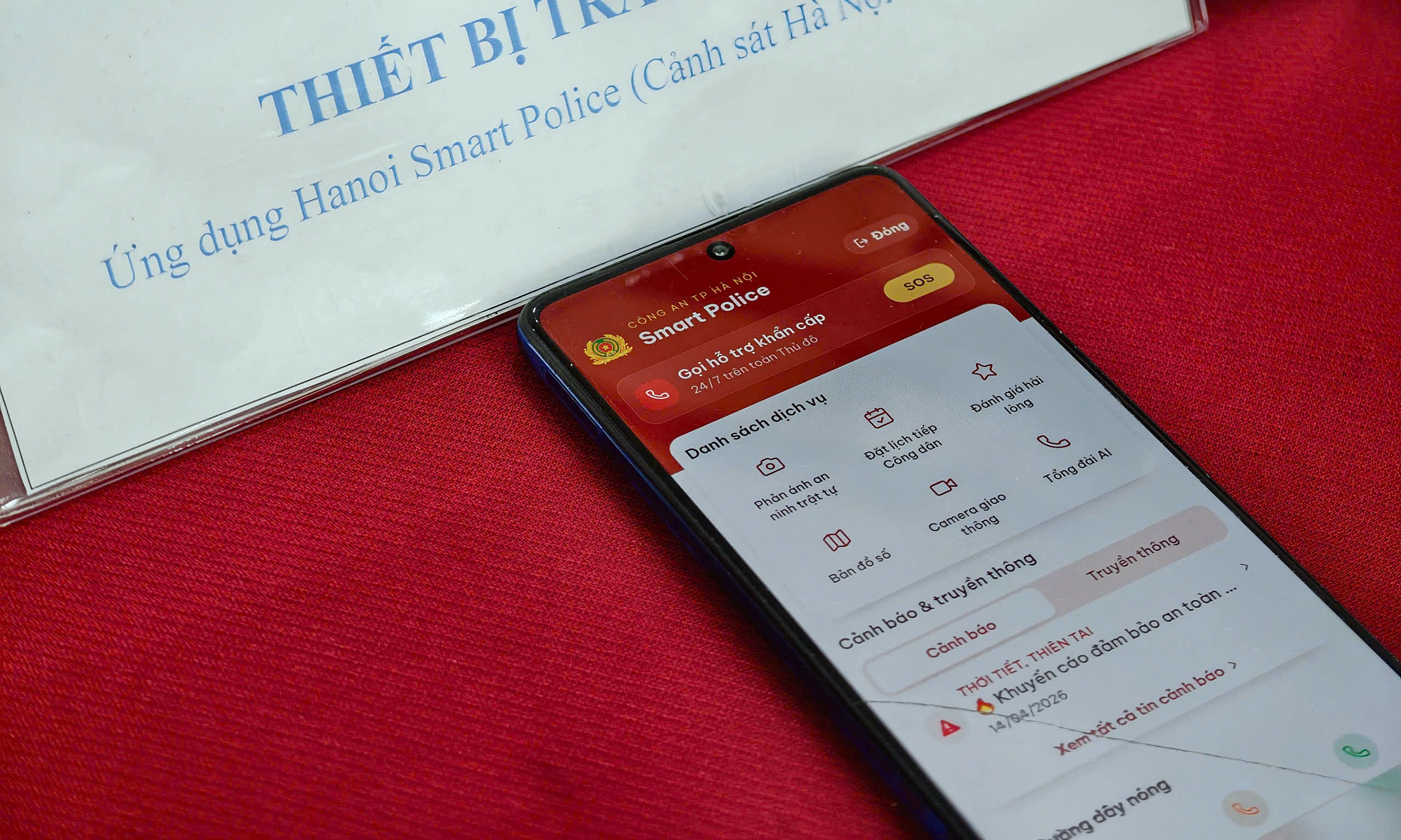 Citizens soon to monitor traffic cameras via Hanoi Smart Police app