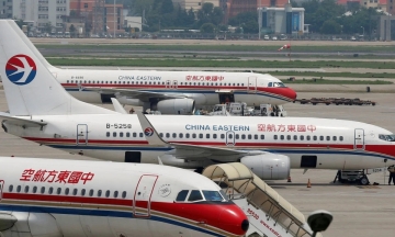 Three major Chinese airlines lose over USD 1.2 billion
