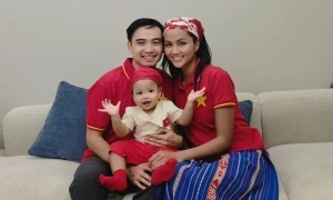 Vietnamese celebrities' holiday fashion