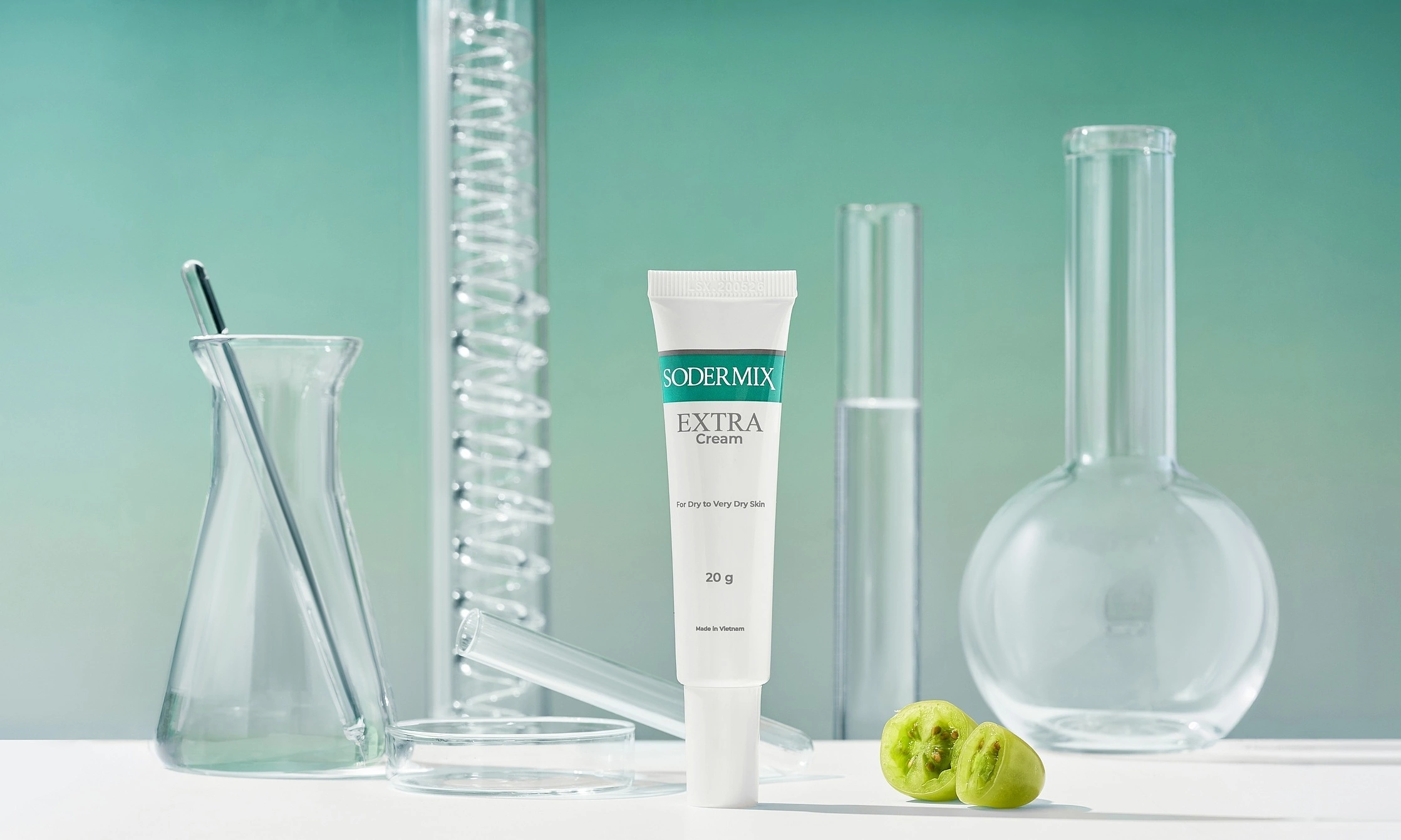 Sodermix Extra topical cream formula transfer, production in Vietnam