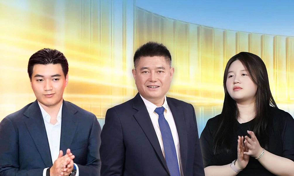 Nguyen Duc Thuy's two children each lose over 1,000 billion dong after two weeks of stock listing