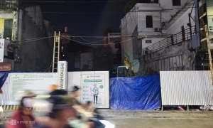 Road closure in Hai Phong for bomb disposal