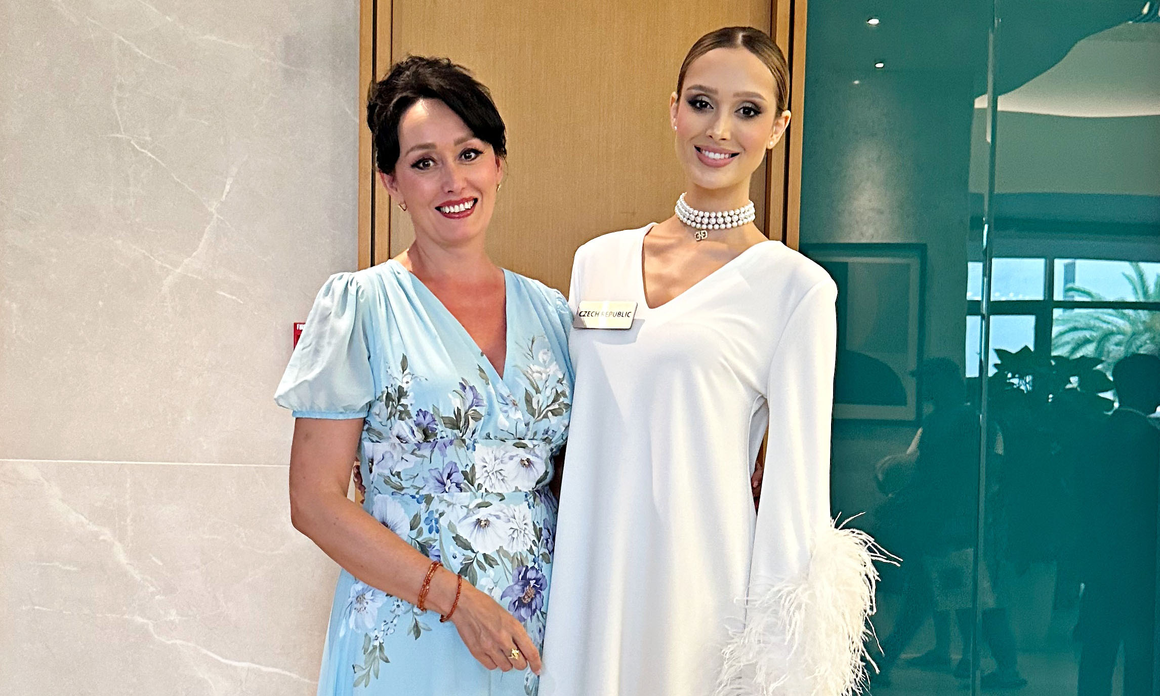 Czech 'doll': my mother helps me feel confident at Miss World