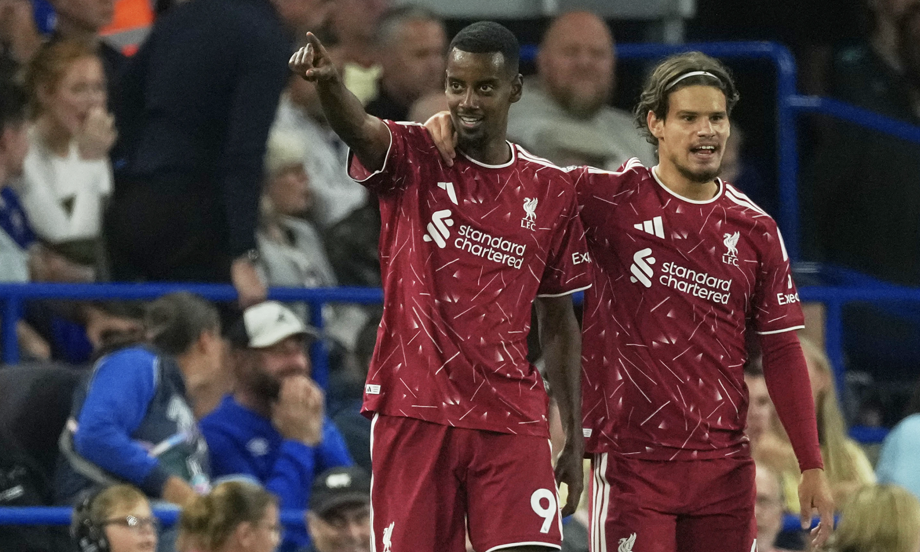 Liverpool secures win with Isak's quick brace